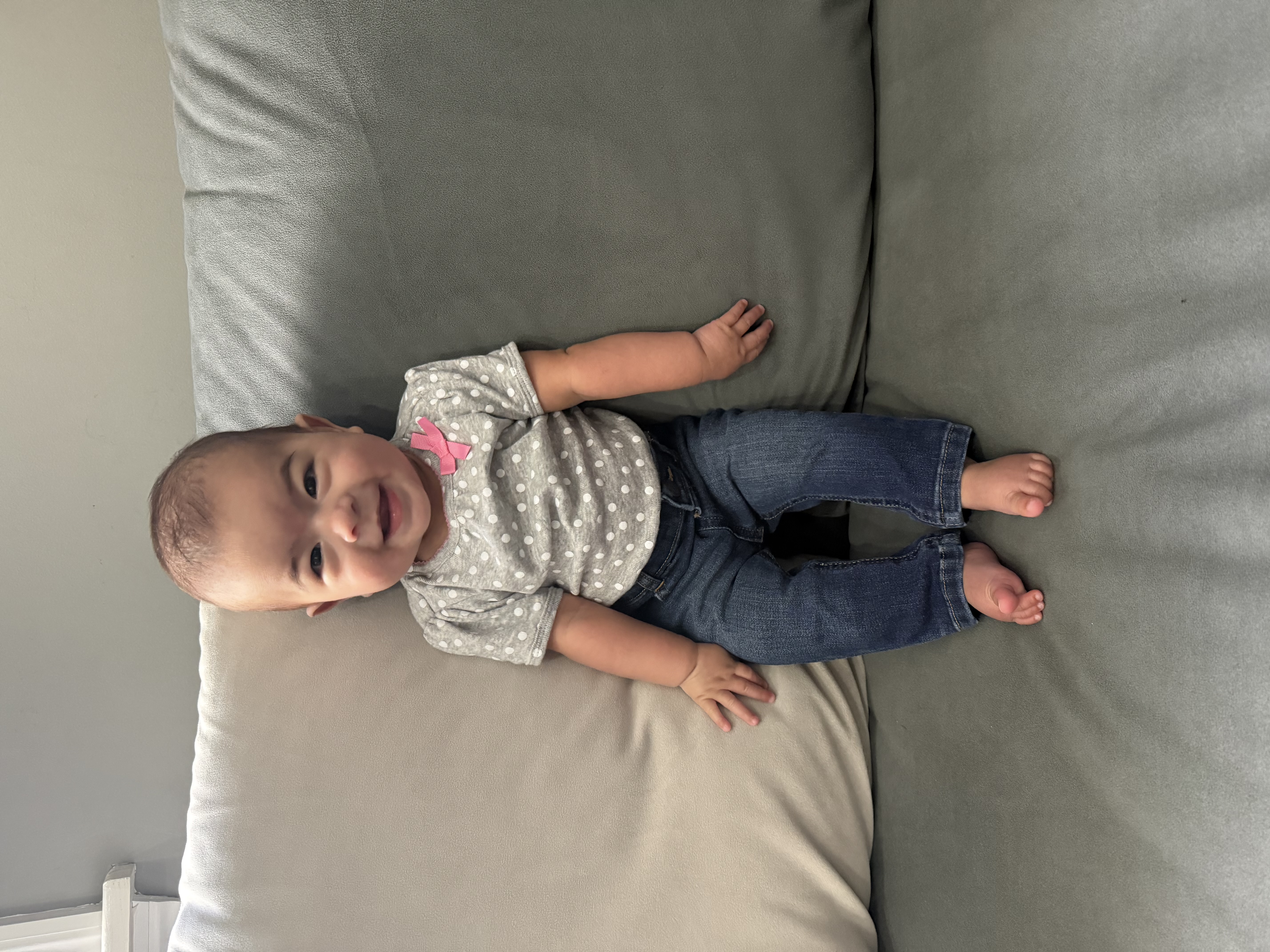 Lili sonriendo